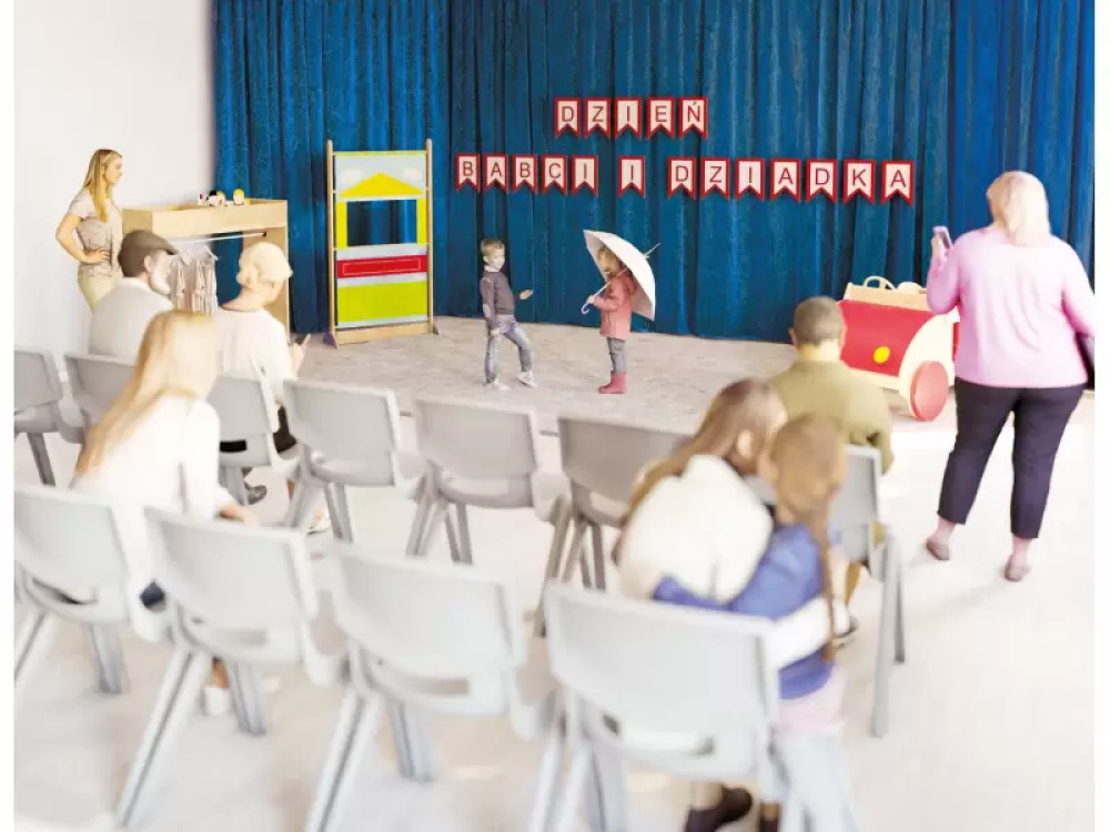 Theater curtain - set