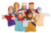 Story of Jesus Birth. Hand puppets