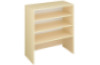 Storage Unit L with shelves - Beech