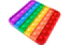Pop Fidget Pad – Square – Multicoloured
