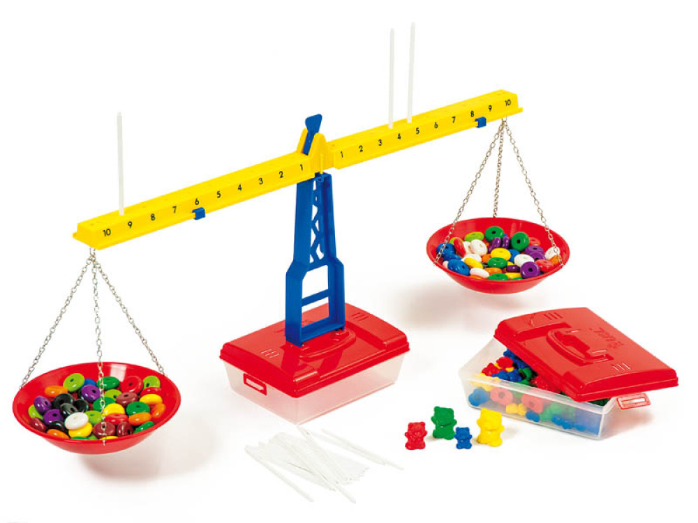 Set of balance scales