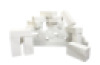 WHITE FOAM BRICKS Set of 25