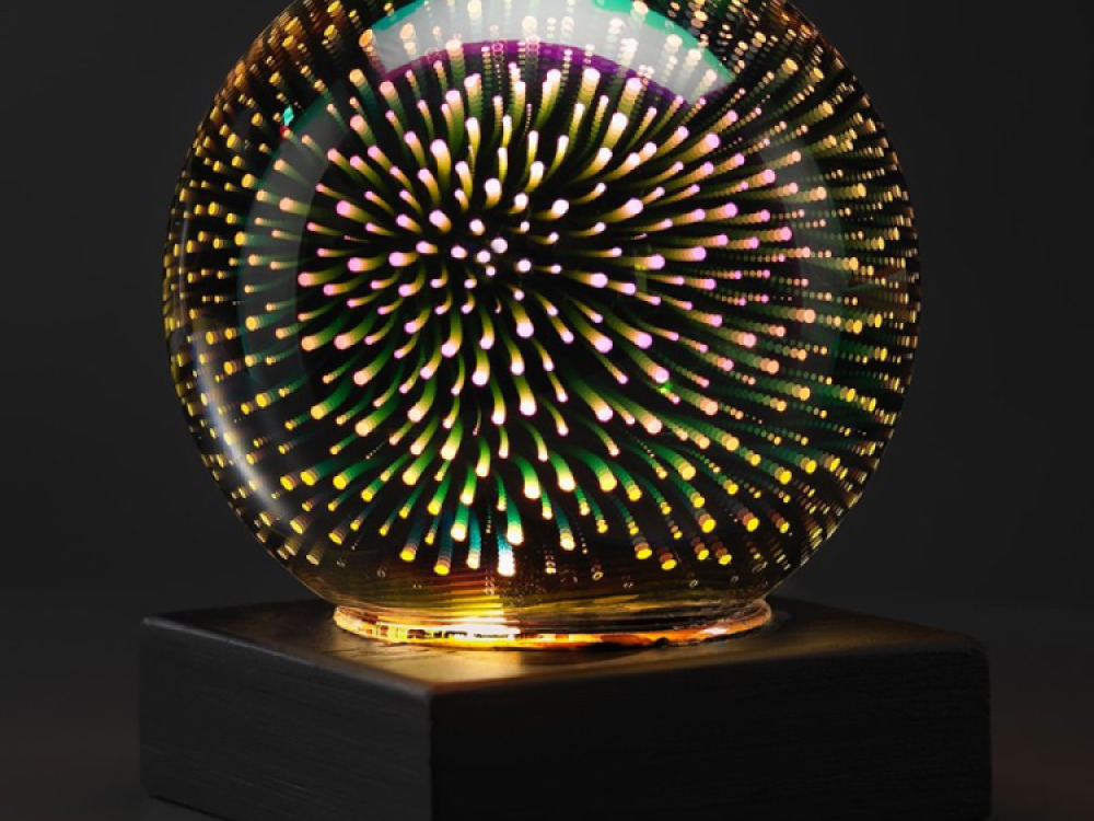 Fibre Ball LED Sensory Night Light – 12cm