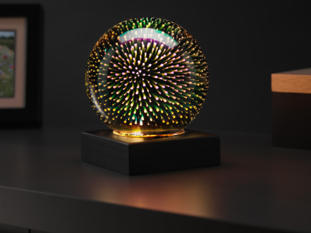Fibre Ball LED Sensory Night Light – 12cm