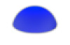 Colour changing mood Flat Pebble (stepping stone)