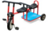 Two-seat tricycle