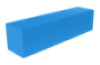 Beam 120 cm. Foam shape
