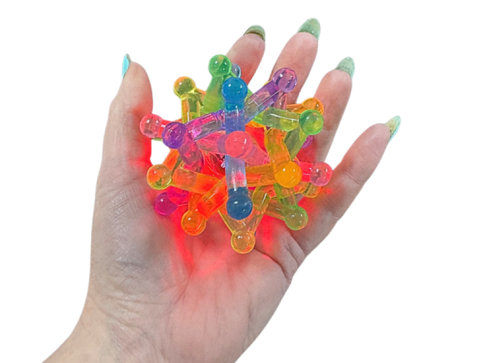 Sensory Flashing Knitted Ball