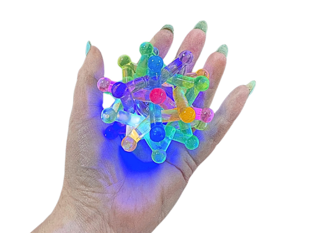 Sensory Flashing Knitted Ball