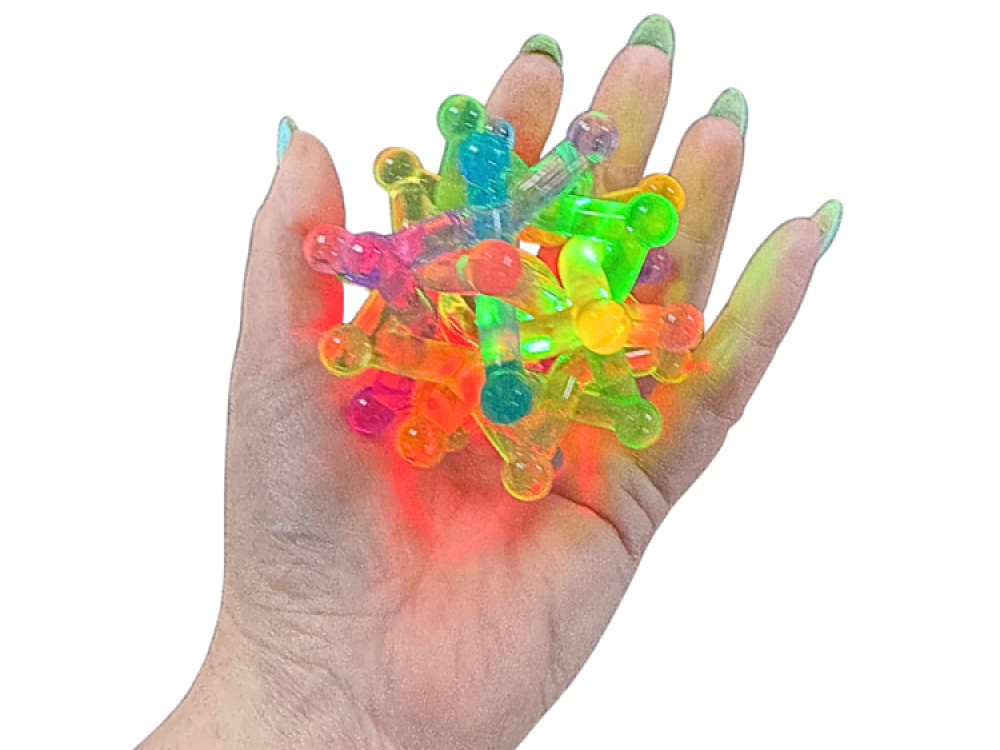 Sensory Flashing Knitted Ball