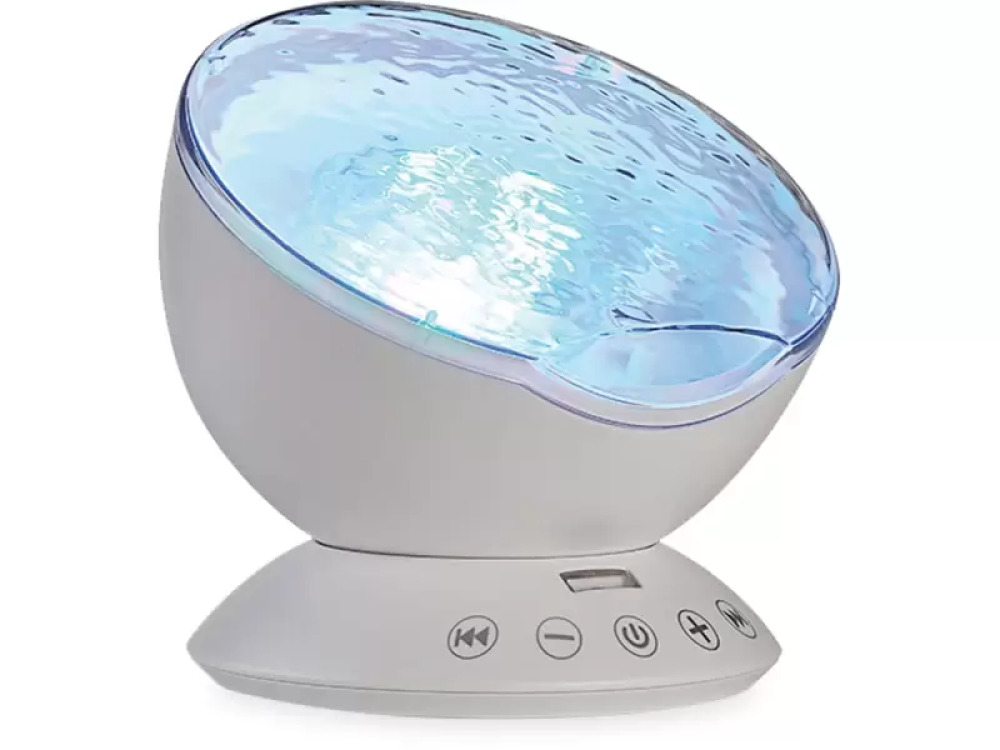 Light and sound projector