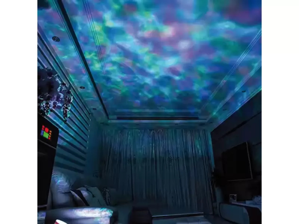 Light and sound projector