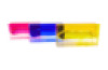 Fidget Ooze Tube (3x Rectangle) Purple, Yellow, Pink