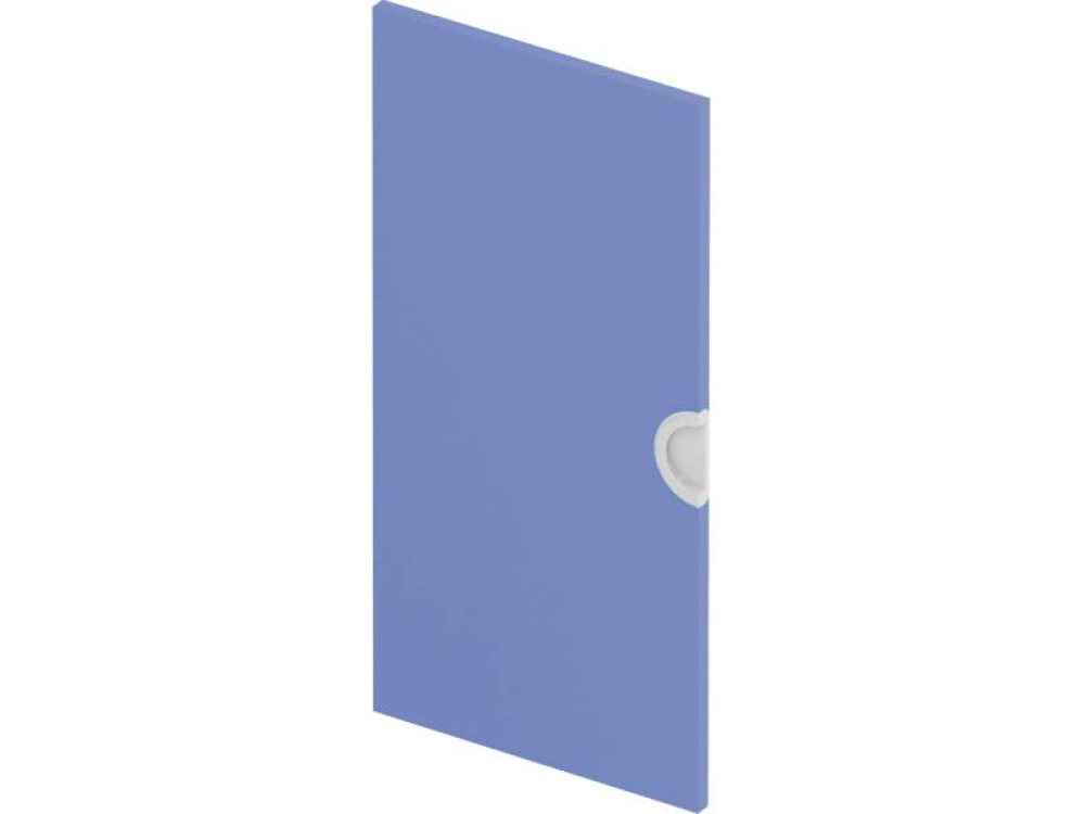 Cubo doors. Medium. Azure blue