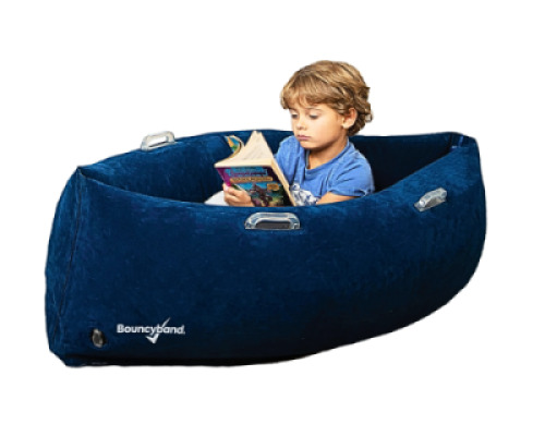 Hugging Inflatable Peapod Sensory Hug Canoe 1.2mtr/Blue By Bouncyband