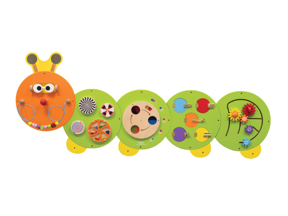 Manipulative board - caterpillar