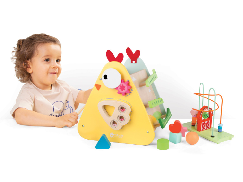 Happy Hen. Manipulation and sound box