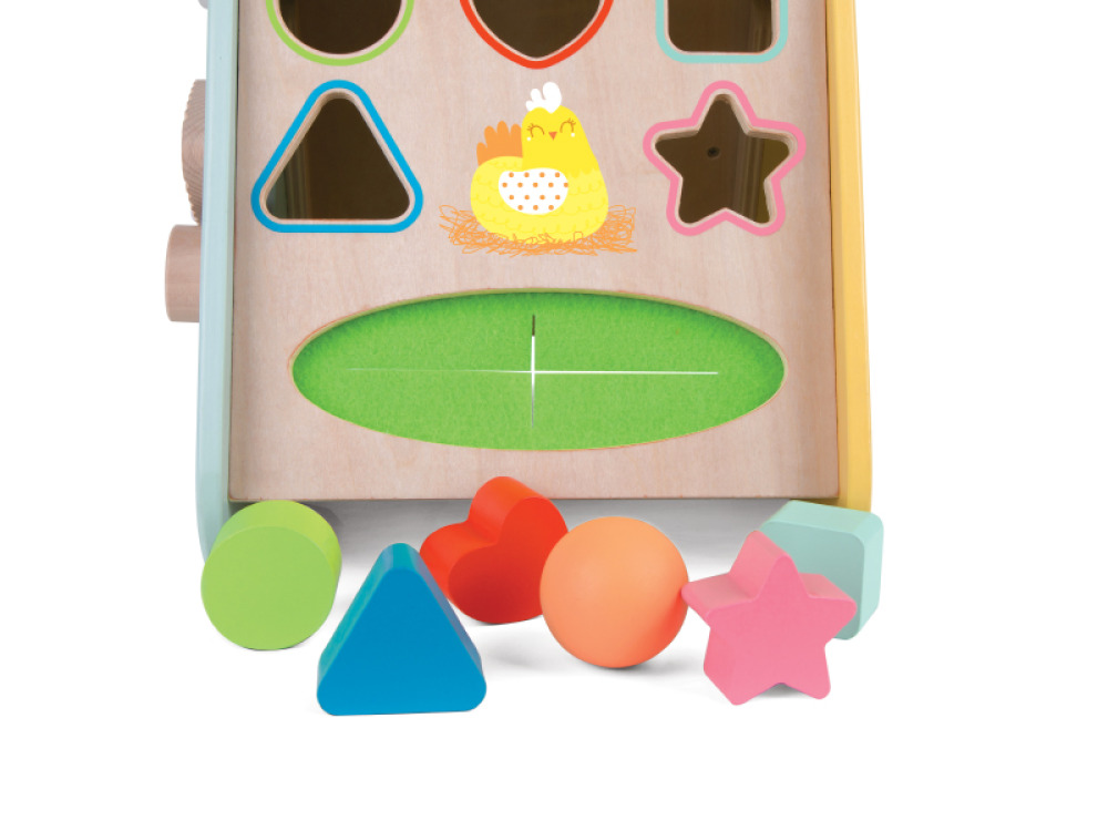 Happy Hen. Manipulation and sound box