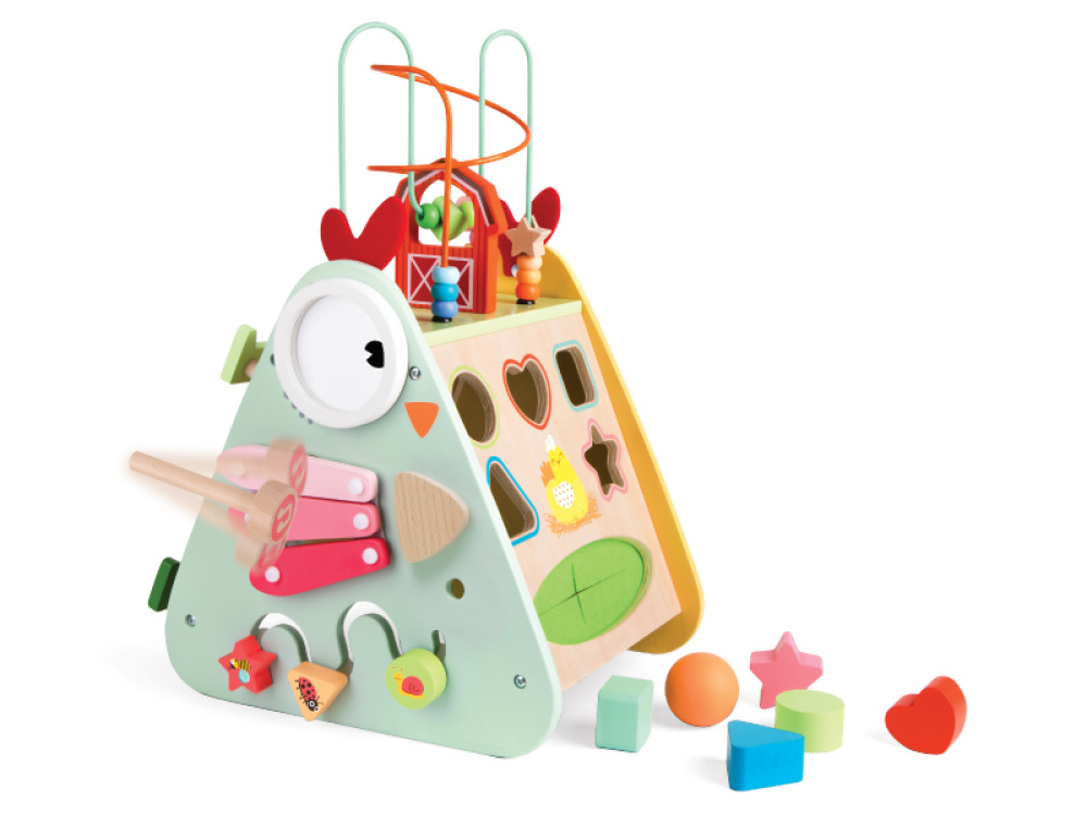 Happy Hen. Manipulation and sound box