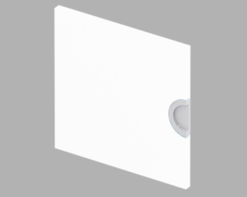 Cubo ACCESSORIES DOORS Low white