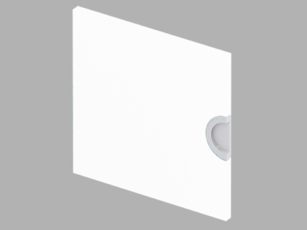 Cubo ACCESSORIES DOORS Low white