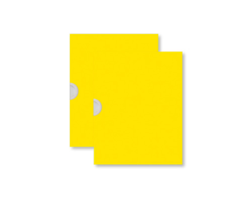 Cubo doors for bedding cabinet. Yellow
