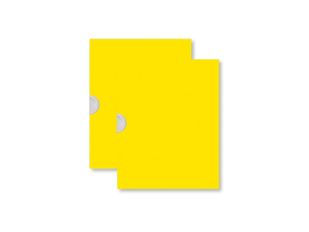 Cubo doors for bedding cabinet. Yellow