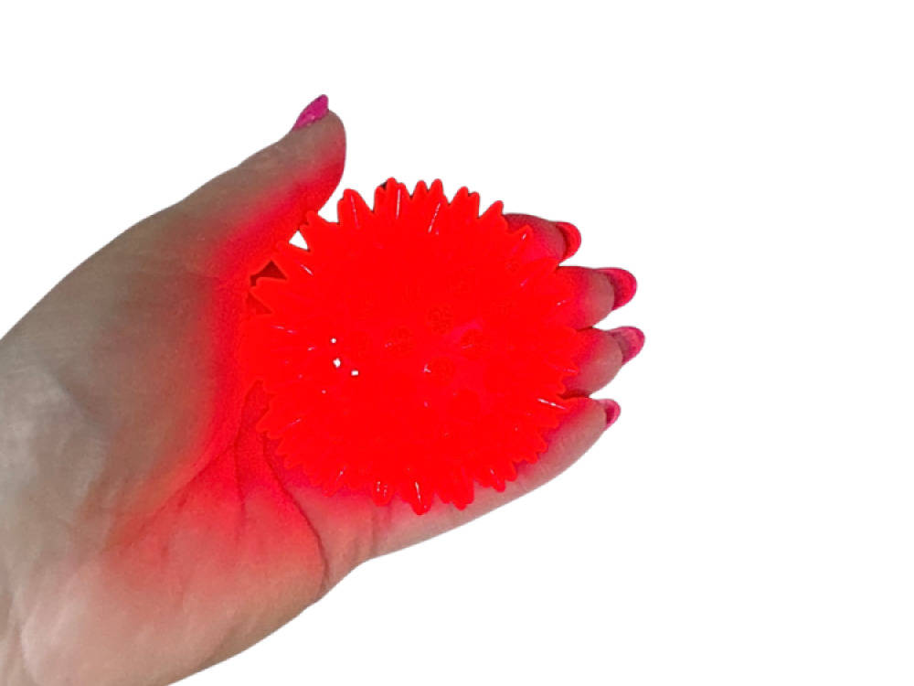 Spikey Ball non transparent LED (solid colour)