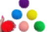 Spikey Ball non transparent LED (solid colour)
