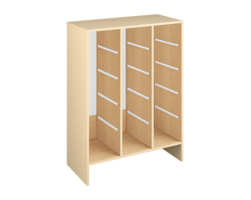 Storage Unit X with for container - Beech