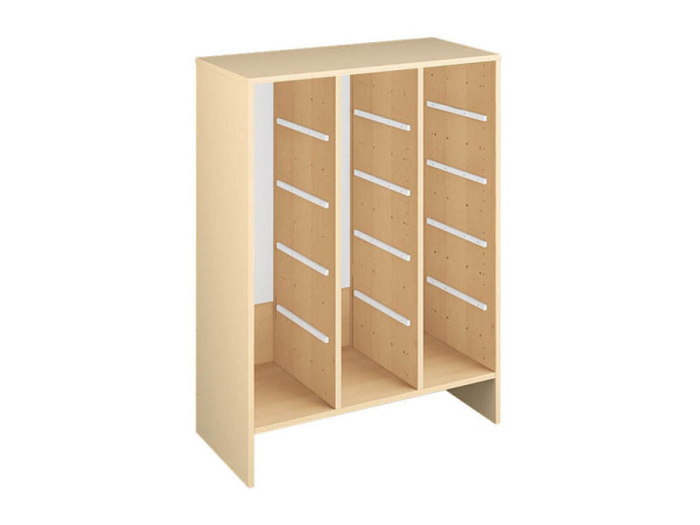 Storage Unit X with for container - Beech