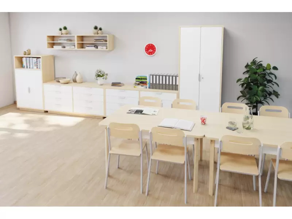 Table top for the conference table - birch and white. Exclusive