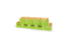 9 - big wooden trays - Green