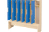 Doors with handle for cloakroom Vita 6 - Azure Blue