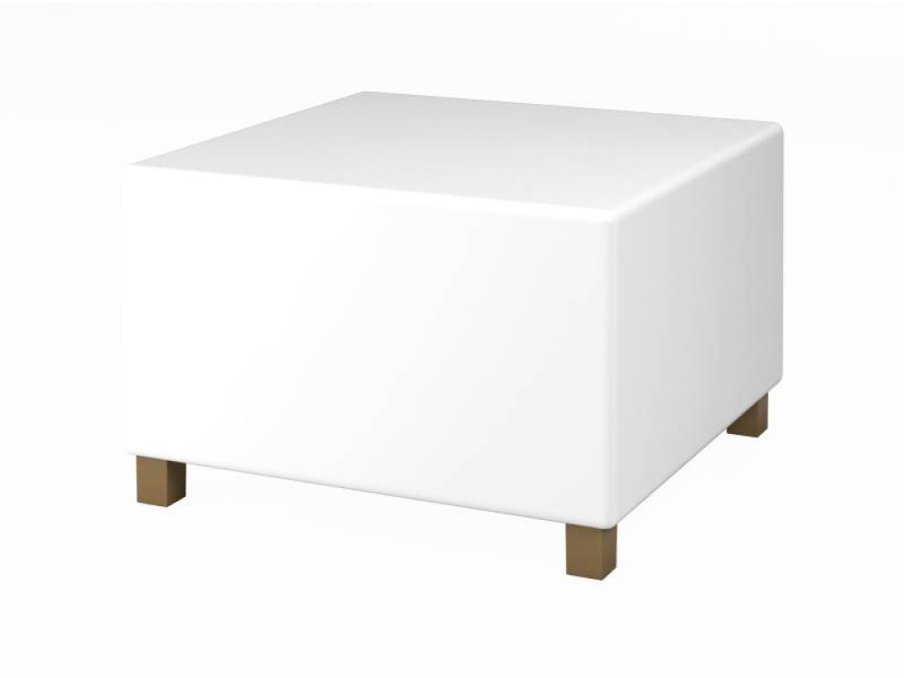High platform module. White world experience room
