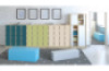 Storage Unit 122 with compartments