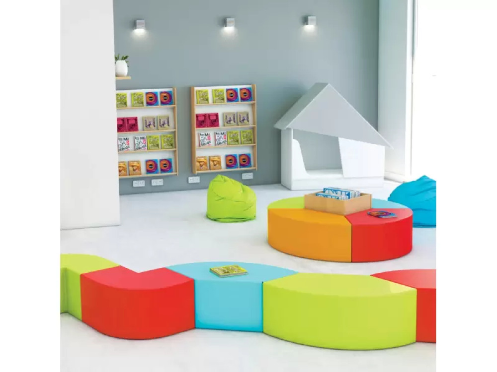 Oval. Foam seating set Snake
