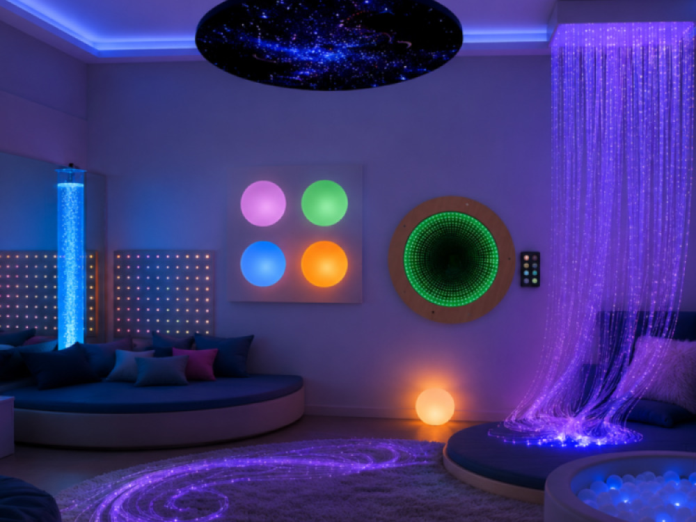 Infinity Mirror Tile with remote