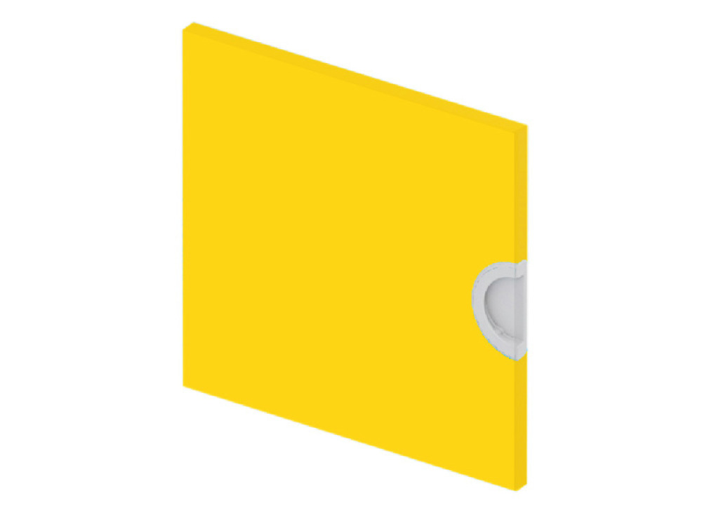 Cubo ACCESSORIES DOORS Low orange