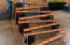 Wooden Water Channelling ( 8 x 1m lengths)
