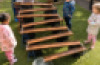 Wooden Water Channelling ( 8 x 1m lengths)