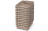 Small plastic containers - eco beige - 12