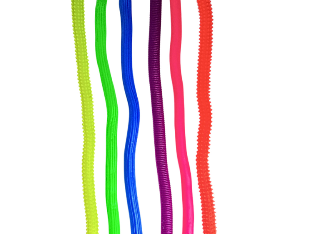 Stretchy Elastic Fidget Snakes (Pack of 6)
