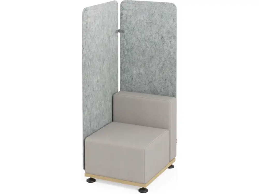 Media Acoustic wall. Grey
