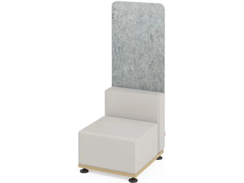 Media Acoustic wall. Grey