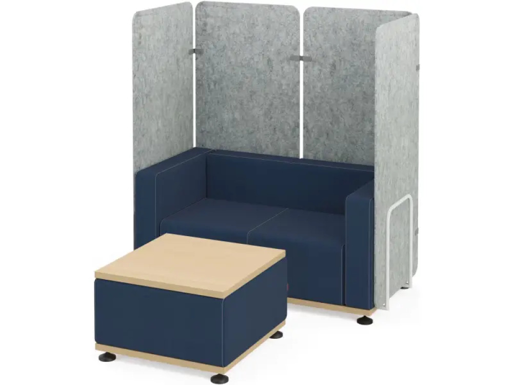 Media Acoustic wall. Grey