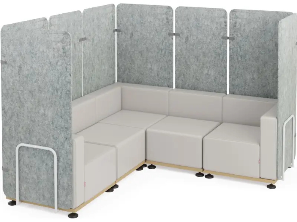 Media Acoustic wall. Grey