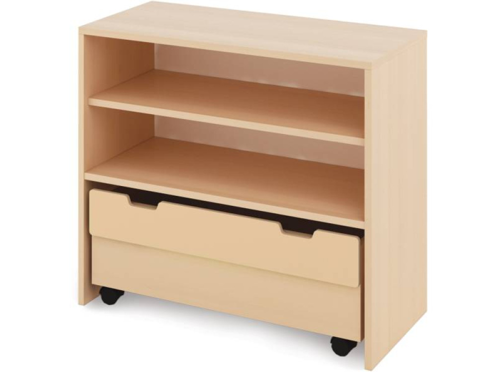 Storage Unit M with shelves + containers - Eko