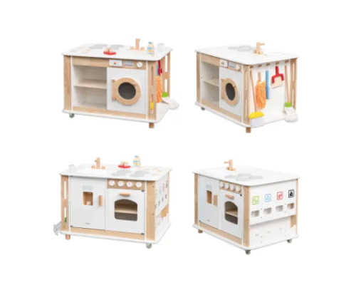 Mobile wooden eco-friendly stove