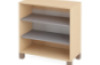 Large cabinet with shelves. Grey. Fresh Collection